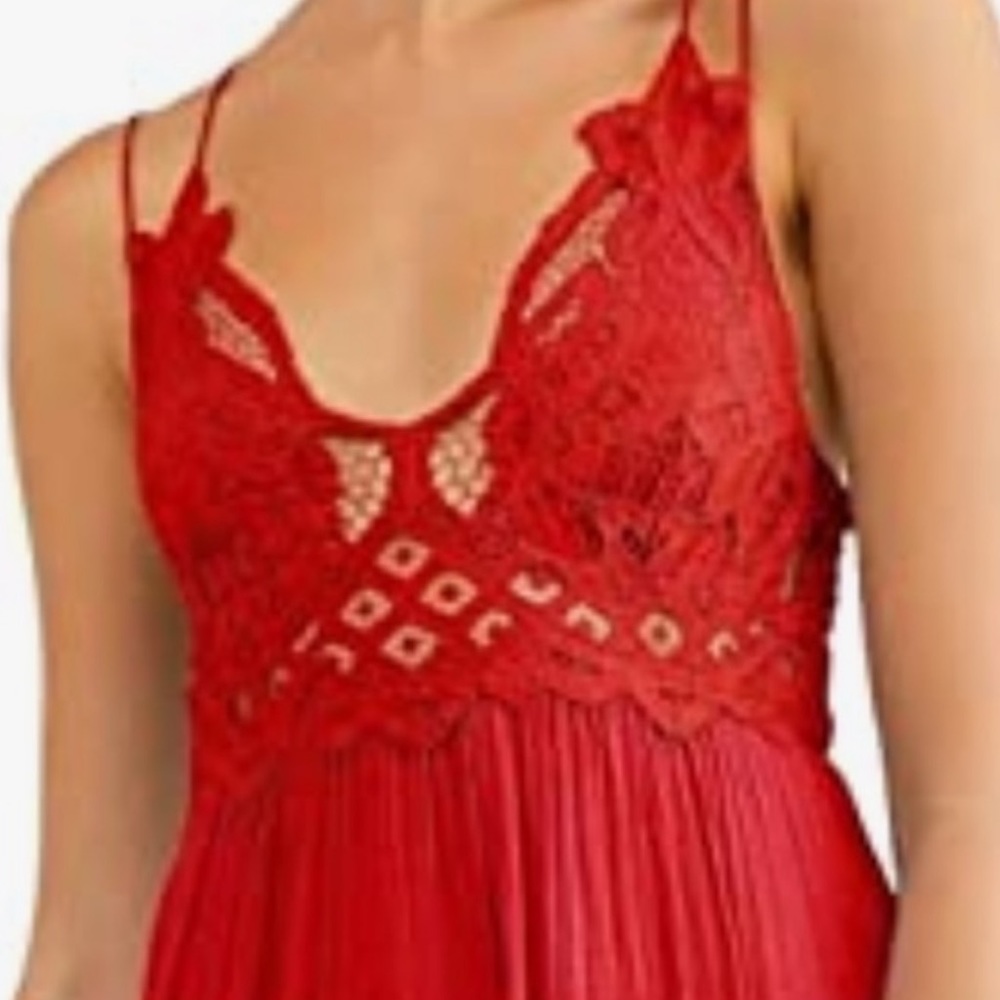 Adella Free People maxi-bright red - Picture 2 of 8
